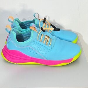 CLOVE Limited Edition Supernova Blue Pink Nursing Nurse Sneakers Shoes Size 9.5